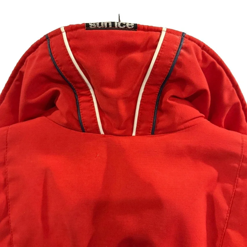 Vintage‎ Sunice Canada Ski Red Jacket Quallofil Insulated Mens LS